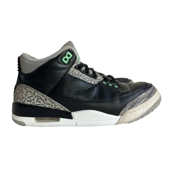 Jordan | Shoes | Nike Air Jordan 3 Retro Green Glow Wolf  display picture 1